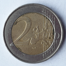 Монета два евро, Бельгия, 2003г.